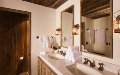 Cómo lograr un baño con estilo rústico único