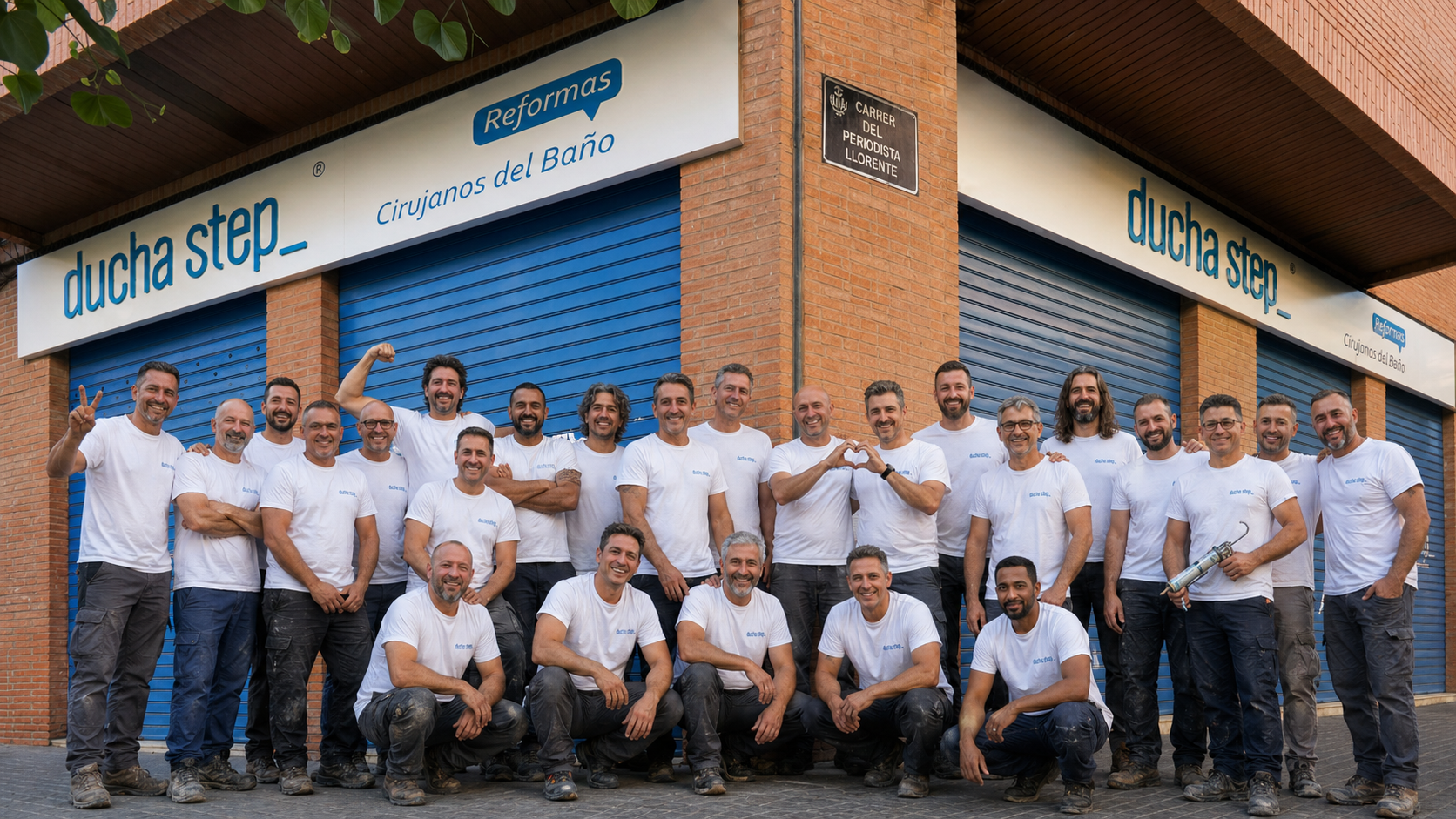 Agradecimiento De Servicio Ducha Step